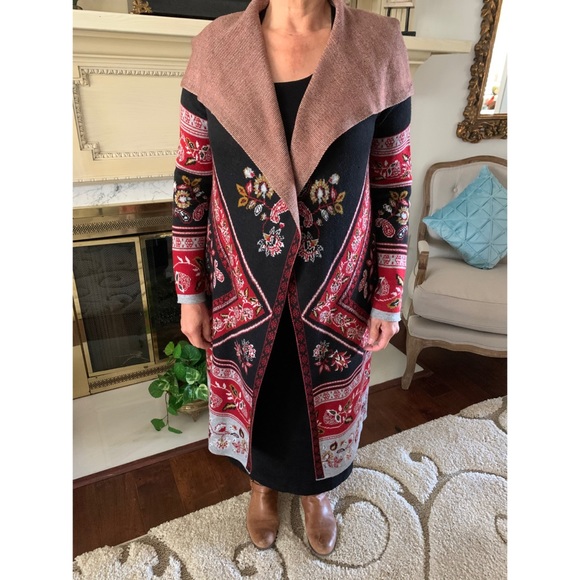 Long Open Sweater - Picture 3 of 6